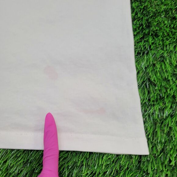 Vintage 90s Chicos De-La-Calle Shirt Large 21x26 White Musical - Picture 5 of 13